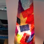 lampe sapin papier de soie