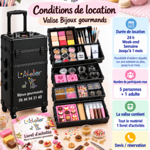 valise ateliers miniatures gourmandes